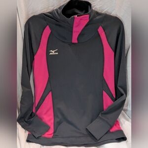 MIZUNO Size SMALL Drylite Women's Long Sleeve Athletic Performance Jacket Shirt